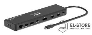 No name Port Designs PORT Connect Mobilna stacja dokująca 1 X 4K USB-C 9 urządzeń 100 W