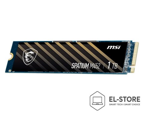 MSI MSI SPATIUM M452 PCIE 4.0 NVME M.2 1TB urządzenie SSD PCI Express 4.0 3D NAND