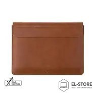 No name Etui Fixed FIXED Oxford do Apple MacBook Pro 16" (2019 i nowsze) brązowe