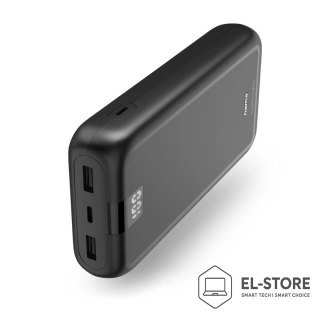 No name Hama 00201711 bank mocy Litowo-polimerowy (LiPo) 24000 mAh Antracyt