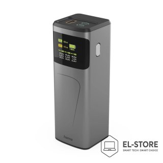 No name Hama High Power Litowo-jonowa (Li-Ion) 20000 mAh Szary