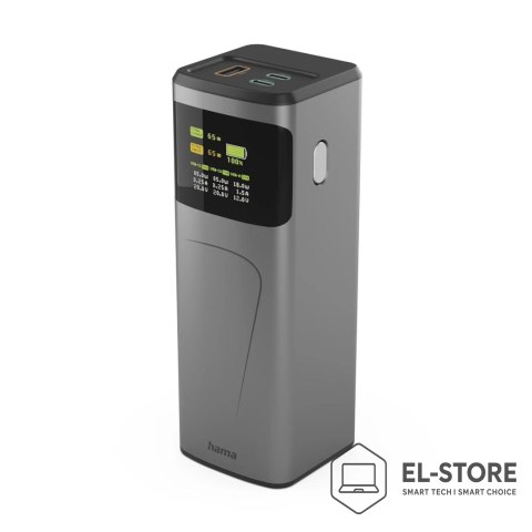 No name Hama High Power Litowo-jonowa (Li-Ion) 20000 mAh Szary