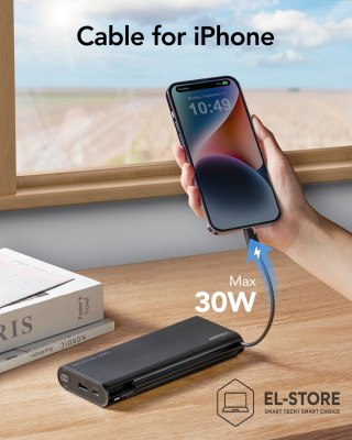No name VEGER TC130 bank mocy Litowo-jonowa (Li-Ion) 25000 mAh Czarny
