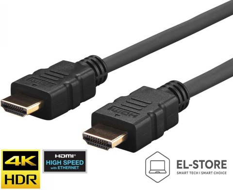 No name Vivolink PROHDMIHD10 kabel HDMI 10 m Czarny