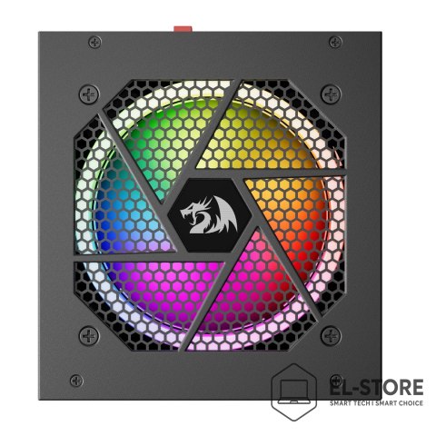 REDRAGON REDRAGON GC-PS007-1-V2 850W 80 Plus Gold LED moduł zasilaczy Czarny