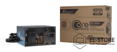 Seasonic Seasonic CORE BC-850 ATX 3.1 moduł zasilaczy 850 W 20+4 pin ATX Czarny
