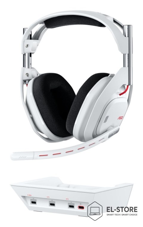 Logitech Słuchawki Logitech Astro A50 Gen5 Białe (939-002230)