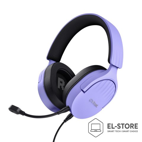Trust Słuchawki TRUST GXT489P FAYZO PURPLE