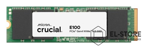 Crucial M.2 2TB Crucial E100 Gen4 2280 NVMe PCIe M.2