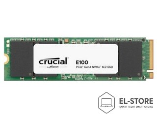 Crucial SSD PCIE G4 M.2 NVME 1TB/E100 CT1000E100SSD8 CRUCIAL