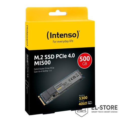 INTENSO Dysk M.2 500GB Intenso MI500 NVMe PCIe 4.0 x 4