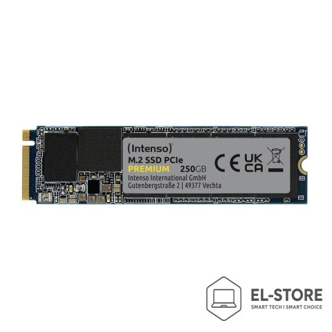 INTENSO Intenso M.2 SSD PCIe Premium 250 GB PCI Express 3.0 NVMe