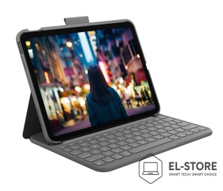 Logitech Szkielet etui na iPada 10. generacji - szary - DEU - CENTRAL