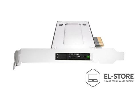 No name Kontroler pamięci masowej ICY Dock ToughArmor MB840M2P-B - Karta M.2 NVMe - PCIe 3.0 x4 - 1 nadajnik/kanał - Srebrny