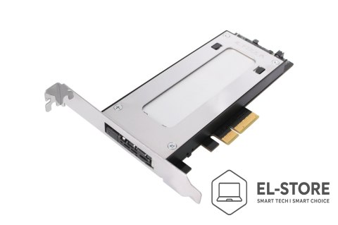 No name Kontroler pamięci masowej ICY Dock ToughArmor MB840M2P-B - Karta M.2 NVMe - PCIe 3.0 x4 - 1 nadajnik/kanał - Srebrny