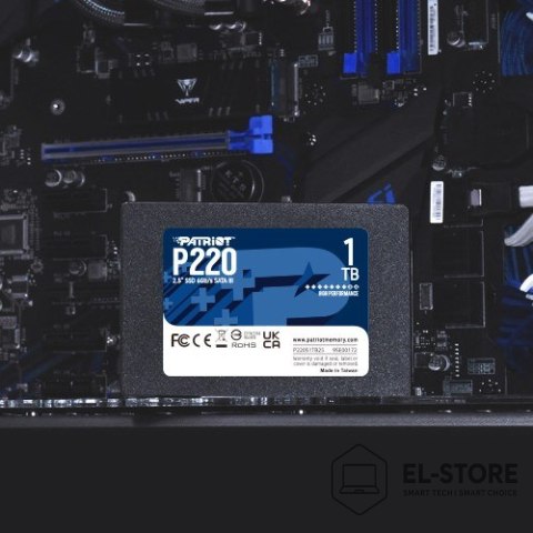 Patriot Memory SSD PATRIOT P220 1TB SATA 2,5"