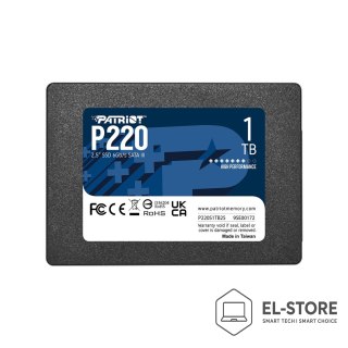 Patriot Memory SSD PATRIOT P220 1TB SATA 2,5"