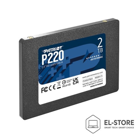Patriot Memory SSD PATRIOT P220 2TB SATA3 2,5" P220S2TB25