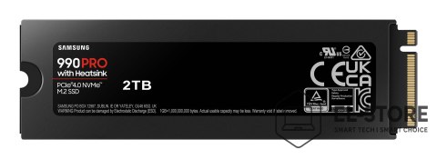 Samsung Dysk SSD Samsung 990 PRO 2TB M.2 2280 PCI-E x4 Gen4 NVMe