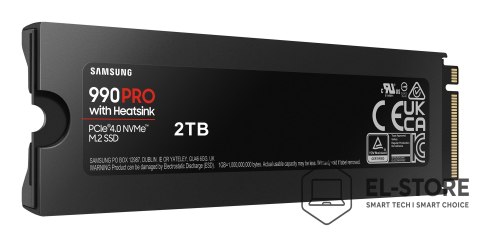 Samsung Dysk SSD Samsung 990 PRO 2TB M.2 2280 PCI-E x4 Gen4 NVMe