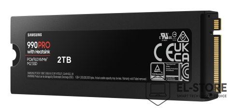 Samsung Samsung 990 PRO 2 TB M.2 PCI Express 4.0 NVMe V-NAND MLC