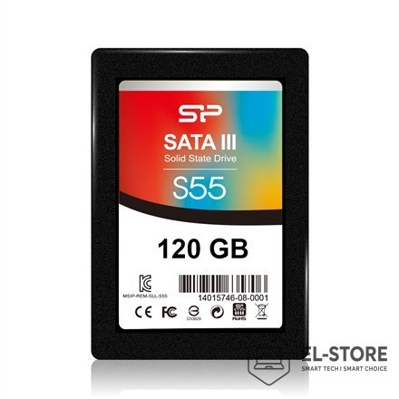 Silicon Power Silicon Power Slim S55 2.5" 120 GB Serial ATA III TLC