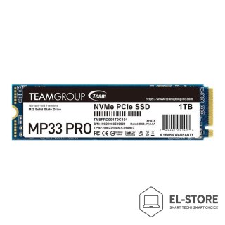 TEAMGROUP Team Group MP33 Pro NVMe SSD, PCIe 3.0 M.2 Type 2280 — 1 TB