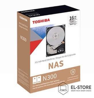 Toshiba Dysk twardy Toshiba N300 MN10ADA10TS 10TB 7200RPM 512MB 3.5" Serial ATA III