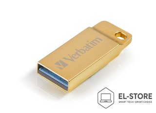 Verbatim Verbatim Metal Executive pamięć USB 32 GB USB Typu-A 3.2 Gen 1 (3.1 Gen 1) Złoto
