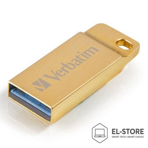 Verbatim Verbatim Metal Executive pamięć USB 32 GB USB Typu-A 3.2 Gen 1 (3.1 Gen 1) Złoto