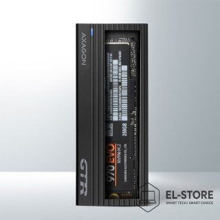 AXAGON Axagon EM2-GTR Obudowa SSD Czarny M.2