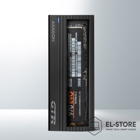 AXAGON Axagon EM2-GTR Obudowa SSD Czarny M.2