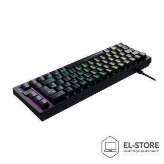 Cherry CHERRY K5V2 Compact klawiatura Gaming USB QWERTZ Niemiecki Czarny