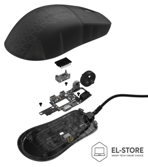 Endgame Gear Mysz gamingowa Endgame Gear OP1 8K V2 GAMO-1290 (prawostronna) USB Typu-A Optyczny 30000 DPI