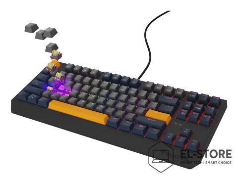 GENESIS GENESIS Thor 230 TKL klawiatura Gaming USB QWERTY Angielski Niebieski
