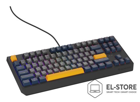 GENESIS GENESIS Thor 230 TKL klawiatura Gaming USB QWERTY Angielski Niebieski