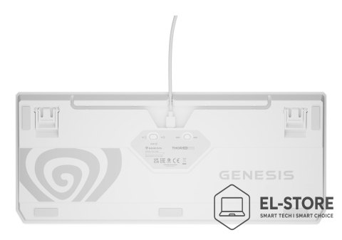 GENESIS GENESIS Thor 230 TKL klawiatura Gaming USB + RF Wireless + Bluetooth QWERTY US English Biały
