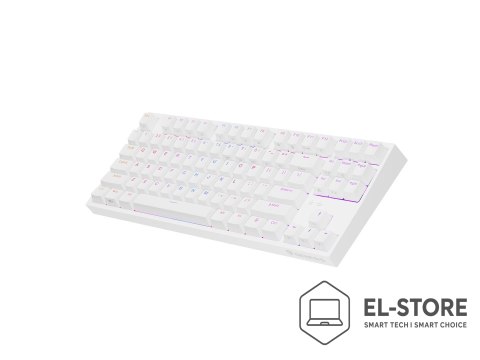 GENESIS GENESIS Thor 404 TKL klawiatura Gaming USB QWERTY Amerykański międzynarodowy Biały