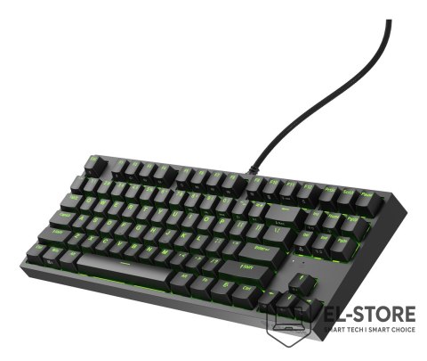 GENESIS GENESIS Thor 404 TKL klawiatura Gaming USB QWERTY Amerykański międzynarodowy Czarny