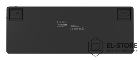 GENESIS GENESIS Thor 430 TKL Wireless klawiatura Gaming USB + RF Wireless + Bluetooth QWERTY US English Czarny