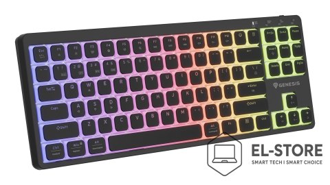 GENESIS GENESIS Thor 430 TKL Wireless klawiatura Gaming USB + RF Wireless + Bluetooth QWERTY US English Czarny