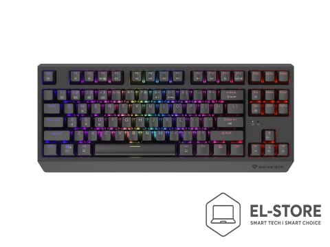 GENESIS Klawiatura Gaming GENESIS Thor 230 TKL NKG-2108 USB + RF Wireless + Bluetooth QWERTY US English Czarna