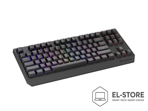 GENESIS Klawiatura Gaming GENESIS Thor 230 TKL NKG-2108 USB + RF Wireless + Bluetooth QWERTY US English Czarna