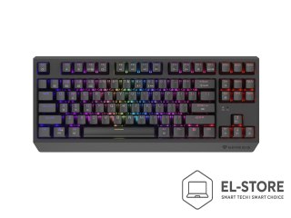 GENESIS Klawiatura Genesis Thor 230 TKL NKG-2106 Wless (RapidSpeed Wireless, BT, USB) Standardowy (US) Czarna