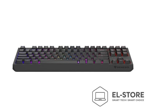 GENESIS Klawiatura Genesis Thor 230 TKL NKG-2106 Wless (RapidSpeed Wireless, BT, USB) Standardowy (US) Czarna