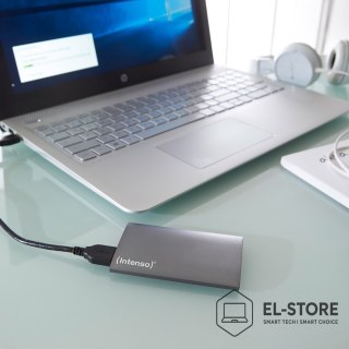 INTENSO Dysk zewnętrzny INTENSO Premium Edition 3823440 (256 GB; 1.8"; USB 3.0; kolor antracyt)
