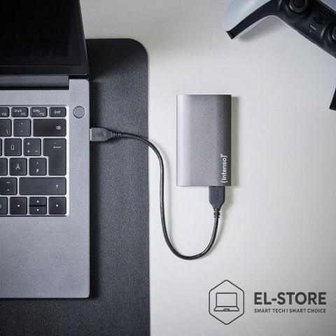 INTENSO Dysk zewnętrzny INTENSO Premium Edition 3823440 (256 GB; 1.8"; USB 3.0; kolor antracyt)