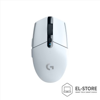 Logitech Mysz bezprzewodowa LOGITECH G305 910-005291 Lightspeed Biała