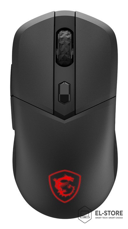 MSI MSI VERSA 300 myszka Gaming Po prawej stronie RF Wireless + Bluetooth + USB Type-C Optyczny 8000 DPI