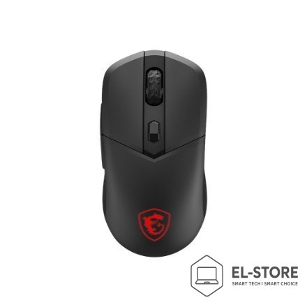MSI MSI VERSA 300 myszka Gaming Po prawej stronie RF Wireless + Bluetooth + USB Type-C Optyczny 8000 DPI